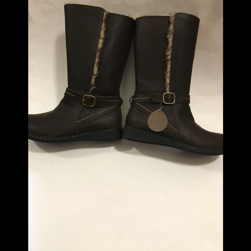 Northside leather Waterproof Buckle Strap Boots 9 - Picture 13 of 16